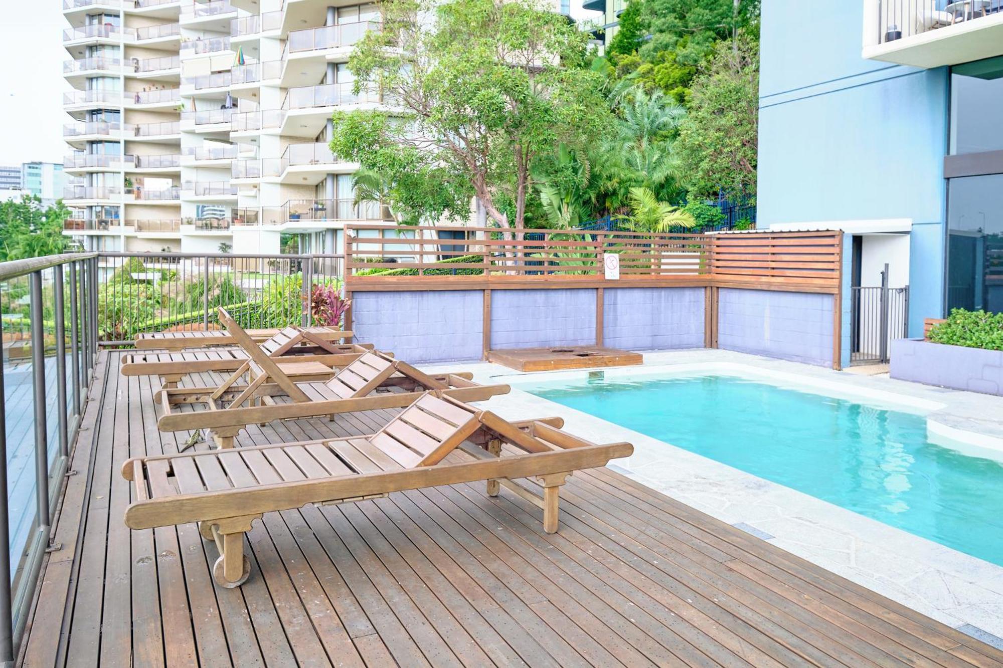 River Plaza Apartments Brisbane Southbank Exterior photo