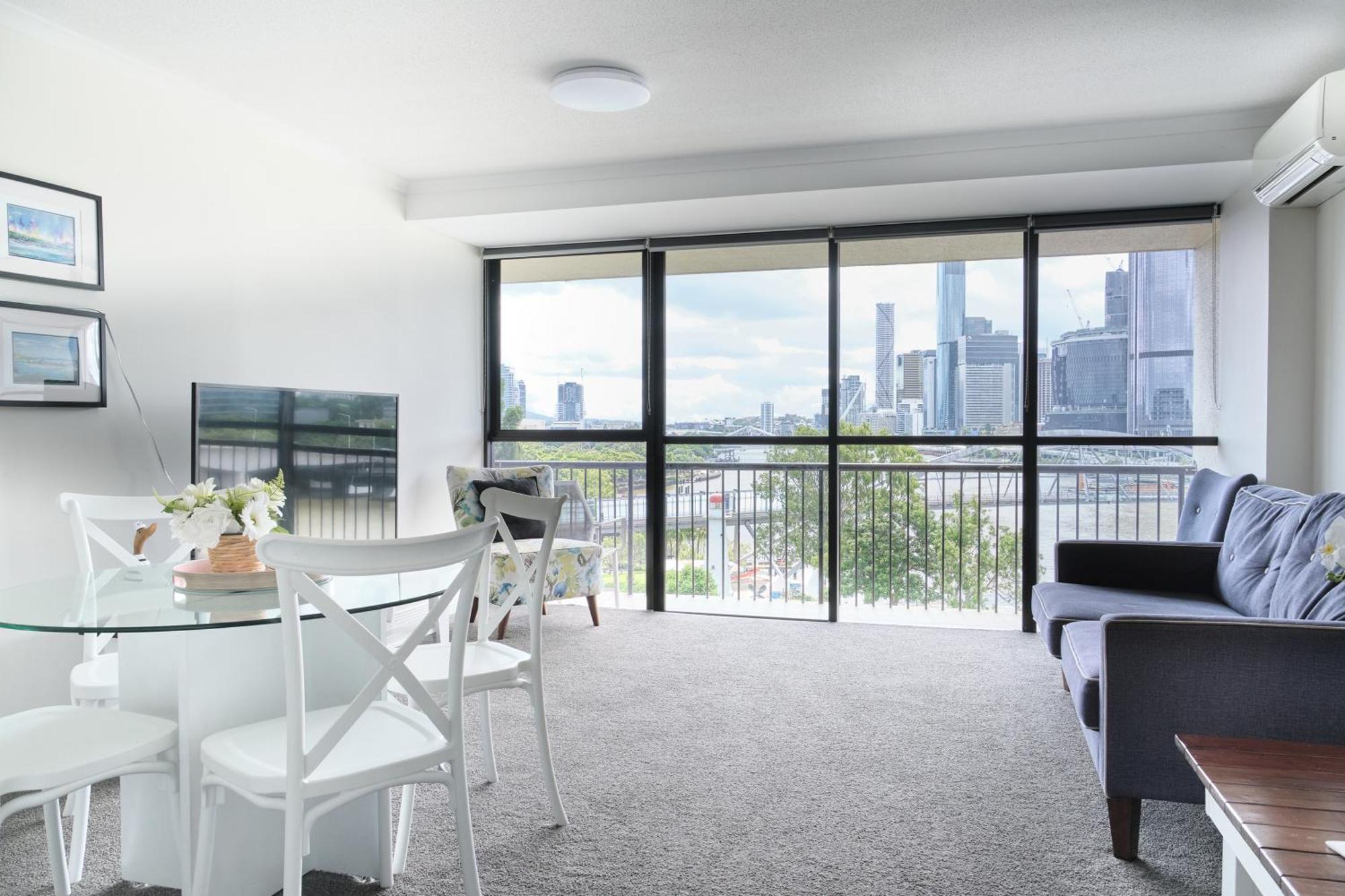 River Plaza Apartments Brisbane Southbank Exterior photo