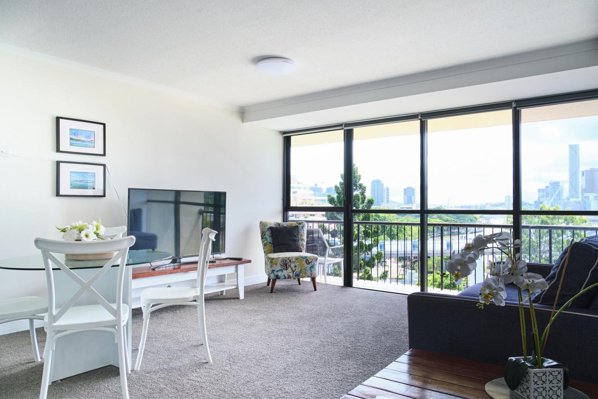 River Plaza Apartments Brisbane Southbank Exterior photo