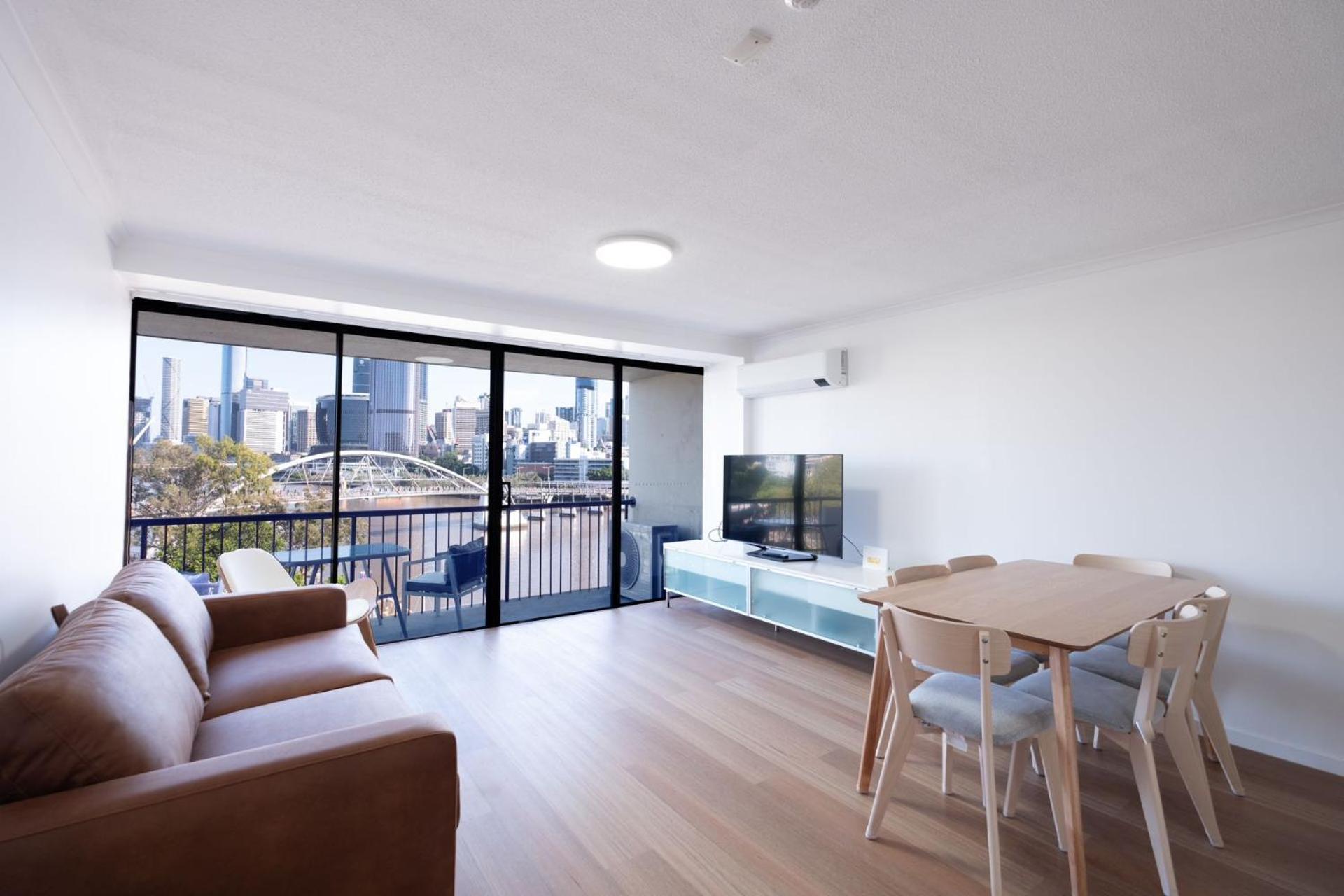 River Plaza Apartments Brisbane Southbank Exterior photo
